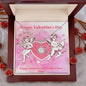 EHNVC - Eternal Hope Necklace with Personalized Valentine's Day Message Card