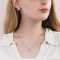 LNSET- Love Knot Earring & Necklace Set with Valentine's Card