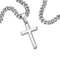 SCNSOP - Personalized Stalwart Cross Necklace for Sons