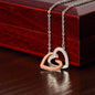 H2HONLY- Heart2Heart Pendant with CZ Crystals