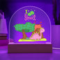 ADSMT - "I am Smart" - Acrylic Dome with LED Light for Child's Room