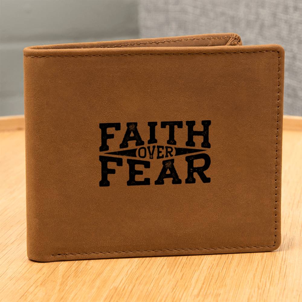 LWALFF - Faith Over Fear Leather Wallet