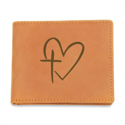 LWALCH- Cross My Heart Leather Wallet