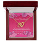 H2HGD - Heart2Heart  Necklace with Message Card for Granddaughter