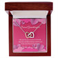 H2HGD - Heart2Heart  Necklace with Message Card for Granddaughter