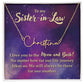 SNNSIL-Moon & Back Sister-in-Law Signature Name Necklace