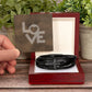 MCBLO1 - Men's Love Cross Bracelet
